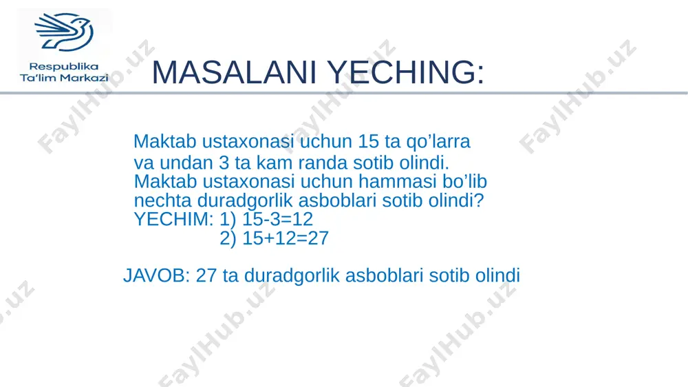 1-sinf matematika - Page 3