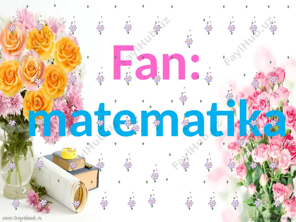 1-sinf matematika jamolova gulnoz olimovna (2) - Page 3