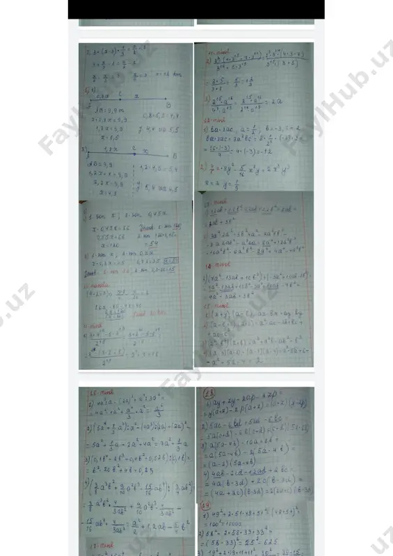 8- sinf algebra kitob yechimi - Page 3