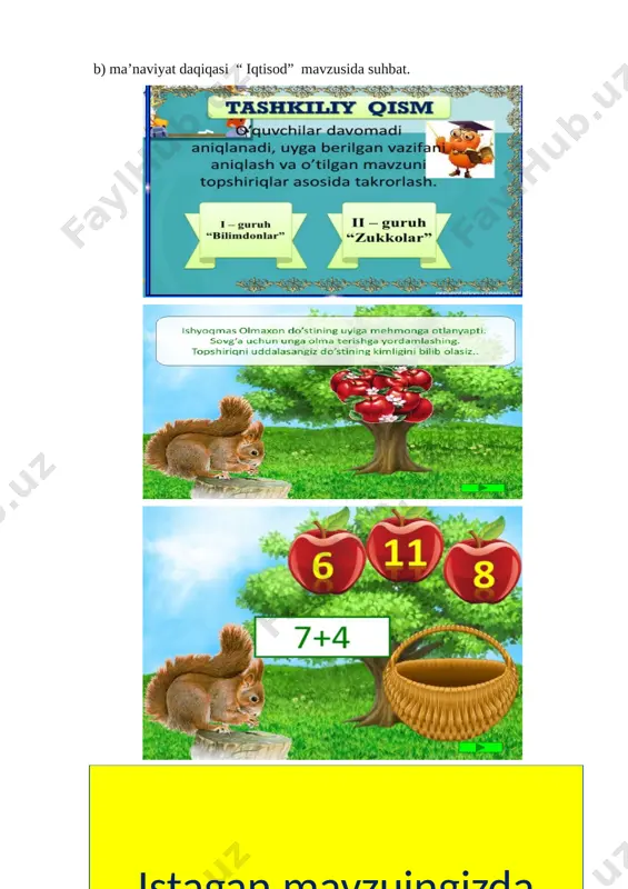 1 sinf matematika qavslar 3-chorak - Page 3