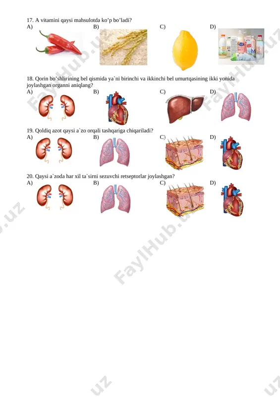 @yosh_ustozlar pisa 8 sinf biologiya - Page 3