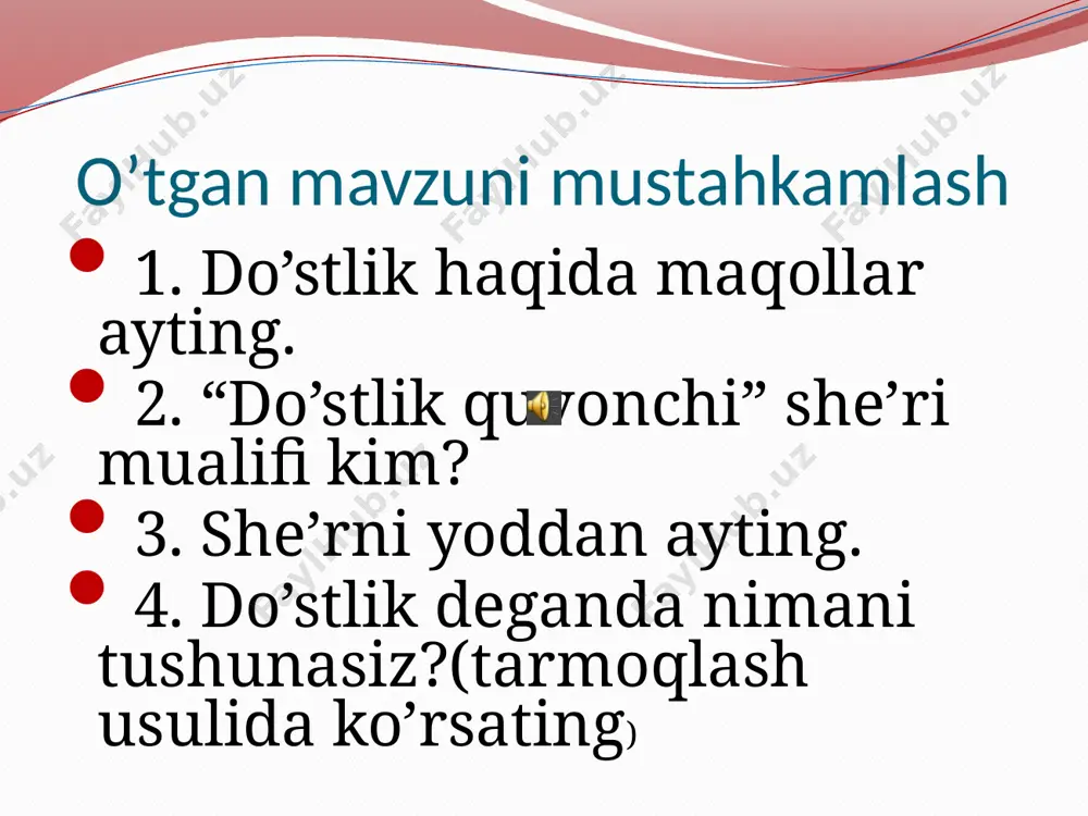 o'qish taqdimot - Page 3