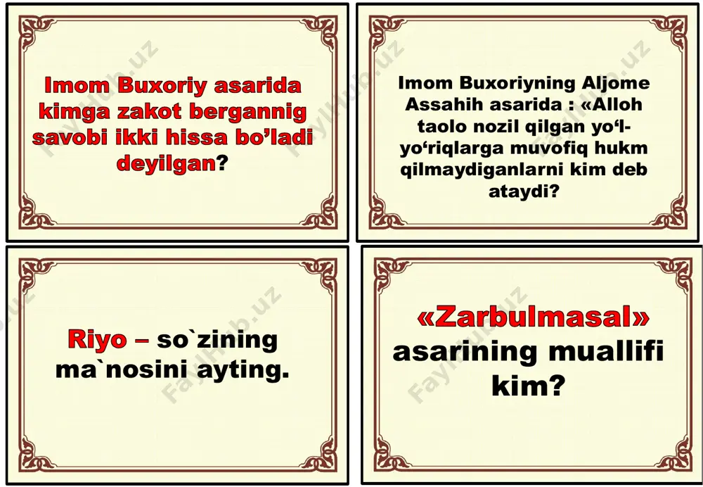 5-sinf adabiyot 1-qism tarqatmalari - Page 3