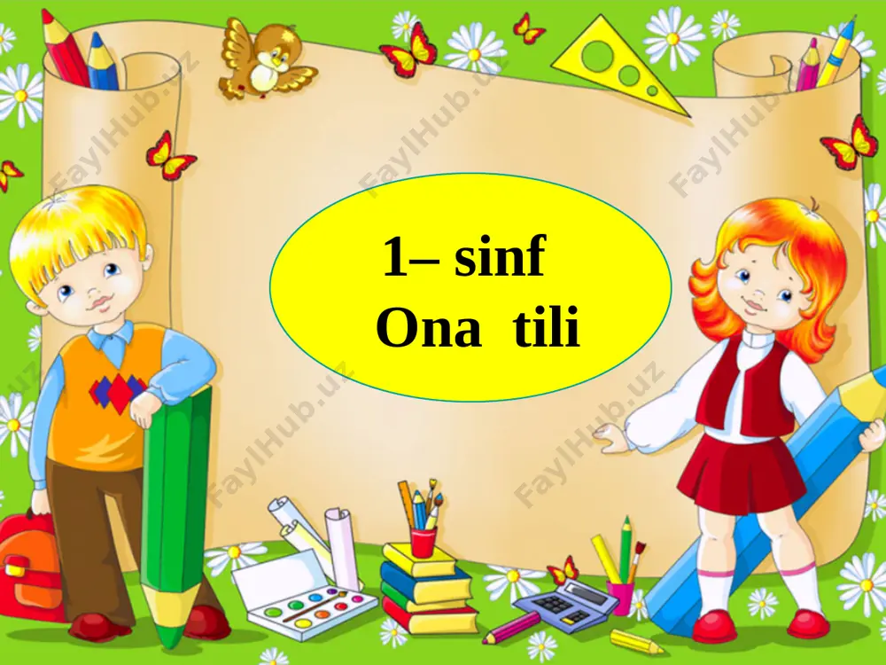 1 sinf ochiq dars ona tili - Page 3