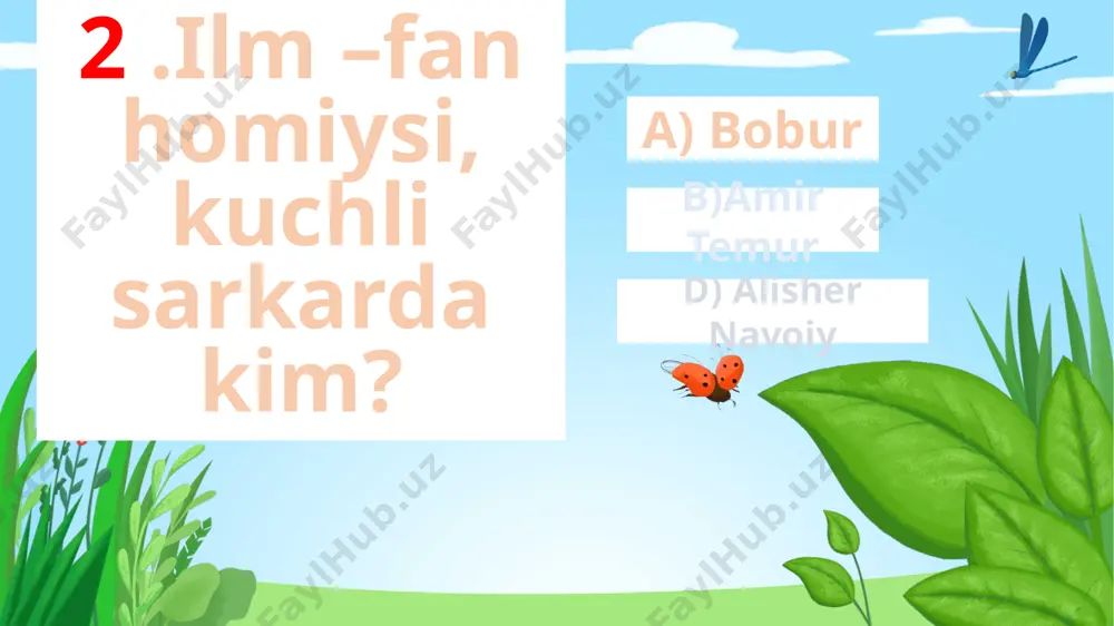 1-sinf o`qish 2- bo`lim test sh.djumayeva - Page 3