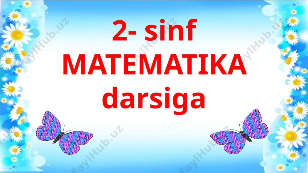 2-sinf matematika 1-mavzu - - Page 3