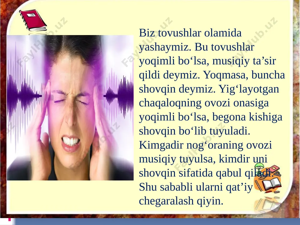 musiqiy tovushlar va shovqinlar. jo'rayeva gulzoda - Page 3