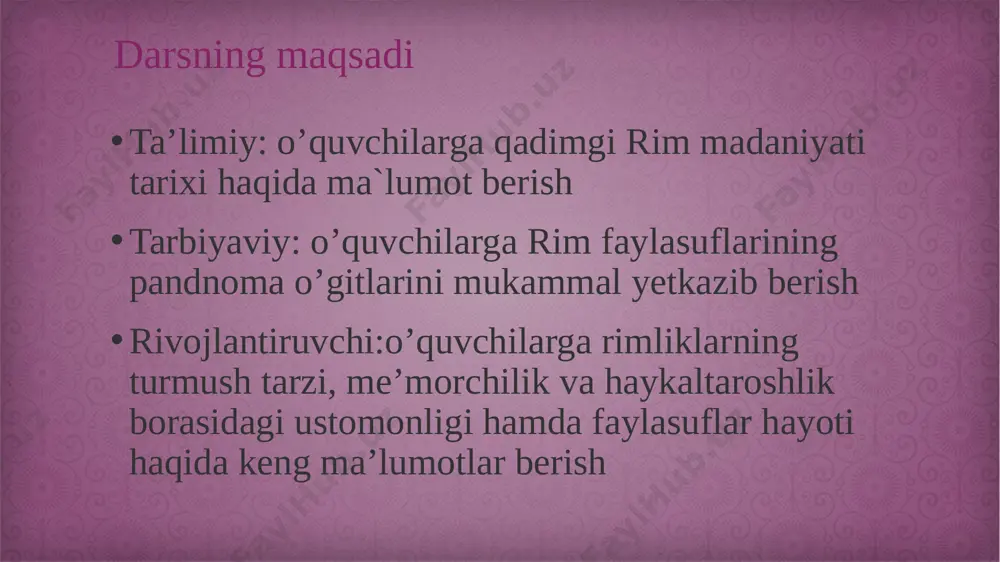 qadimgi rim madaniyati 6 sinf - Page 3