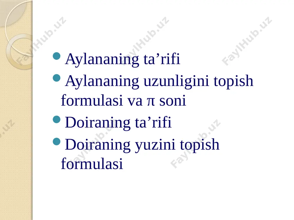6-sinf aylana va doira - Page 3