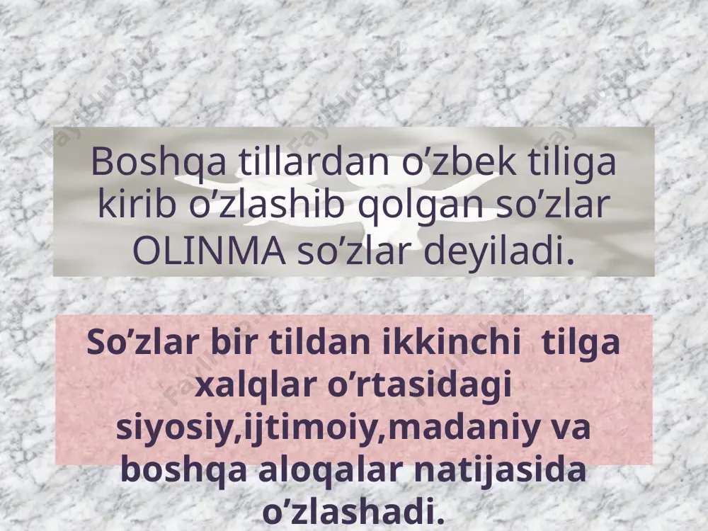 olinma so'zlar - Page 3