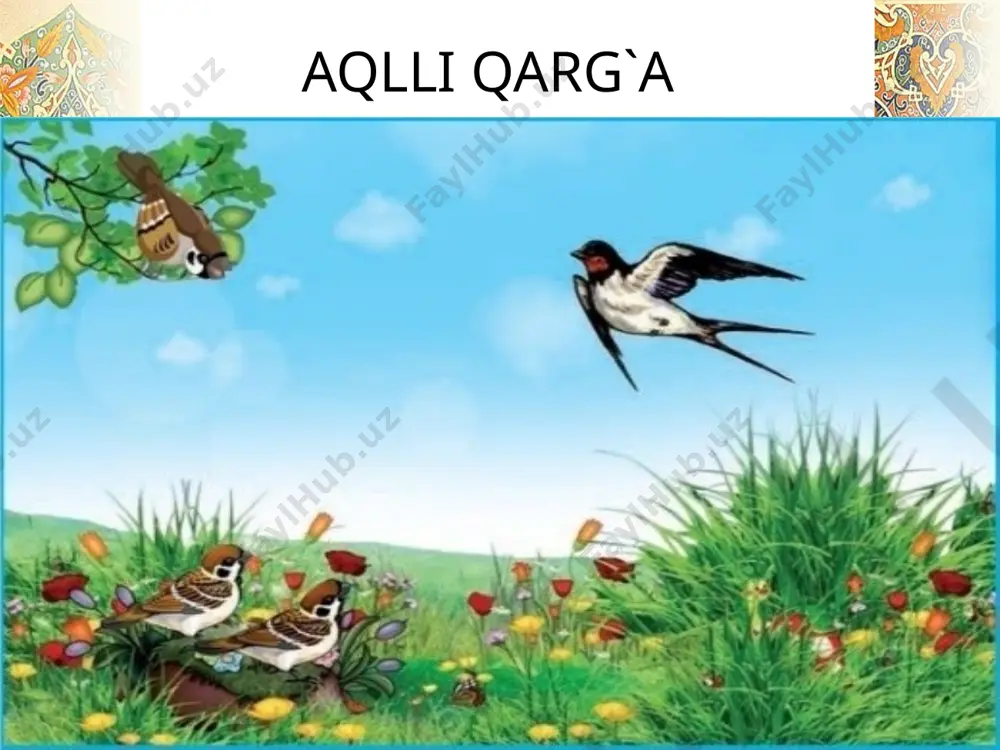1-sinf o`qish qafasdagi qushcha va ko`rshapalak - Page 3