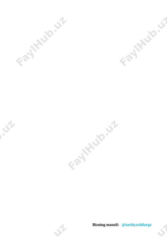 buyuk ajdodlarimiz va bugungi zamondoshlarimizning sharafli va mas’uliyatli ishini davom ettirmoqchi, shu muqaddas yurt, shu muqaddas zaminga munosib farzand bo’lmoqchi bo’lsak, barcha ilmlarni har tomonlama chuqur o’rganishimiz lozim. [image: image36.png]ana shundagina biz o’zimizning kimligimizni, qanday buyuk zotlarning zurriyodi ekanimizni yanada teranroq his qilib yashaymiz. vataning har bir giyohi, har bir zarrasida katta sir-sinoat, katta hikmat bor. ularni anglash uchun biz doimo bilimga intilib g’ofil emas. bedor, loqayd emas, ogoh bo’lib yashashimiz kerak bu his-tuyg’u bizni vatanimizni butun vijudimiz bilan sevishga undaydi, bizga madad beradi. prezidentimiz islom karimovni mustaqiligiligimizga qo’shgan hissalari beqiyos. ular xalqimizni istiqlol yo’lidan dadil va mardona boshlab, uni ozod va erkin hayot sari boshlashga da’vat etganlar. 1991-yilning 31-avgusti tarix sahifalariga oltin harflar bilan yozildi. chunki shu kuni o’zbekiston respublikasining mustaqilligi e’lon qilindi. 1991-yil birinchi sentabr mustaqillik bayrami va dam olish kuni deb e’lon qilindi. mustaqillik bizlarga nima berdi? shoir shukrillo so’zi bilan aytganda: mustaqillik, eng avvalo, bizda nima …