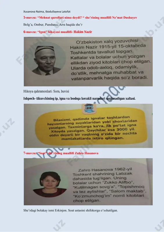 3-sinf o'qish savodxonligi ii qism qisqa varianti - Page 3