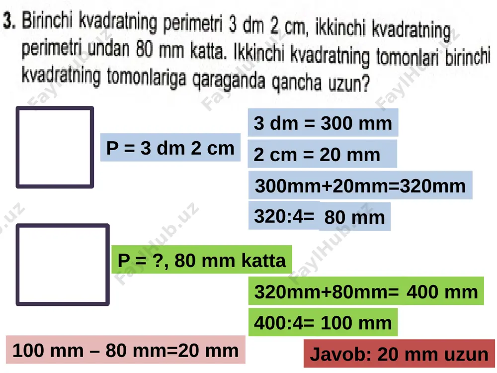 3-sinf matematika 9-dars - Page 3