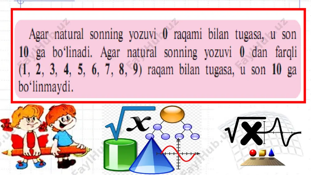 turg'unmirzayeva f sonlarning bo'linish alomatlari - Page 3