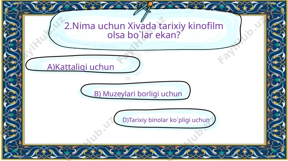 afsonaviy xivaga sayohat test - Page 3