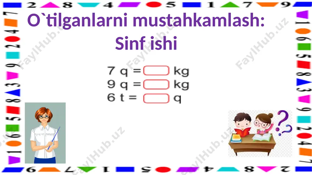 3-s.massa o`lchov birliklari.4-d. - Page 3