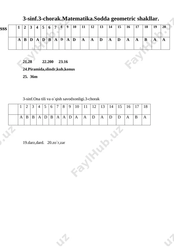 3-s.matematika.ona tili va o`qish savodxonligi.test.3-ch - Page 3