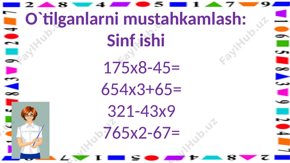 3-s.3xonali sonni 1 xonali songa ko`paytirish.11-dars - Page 3