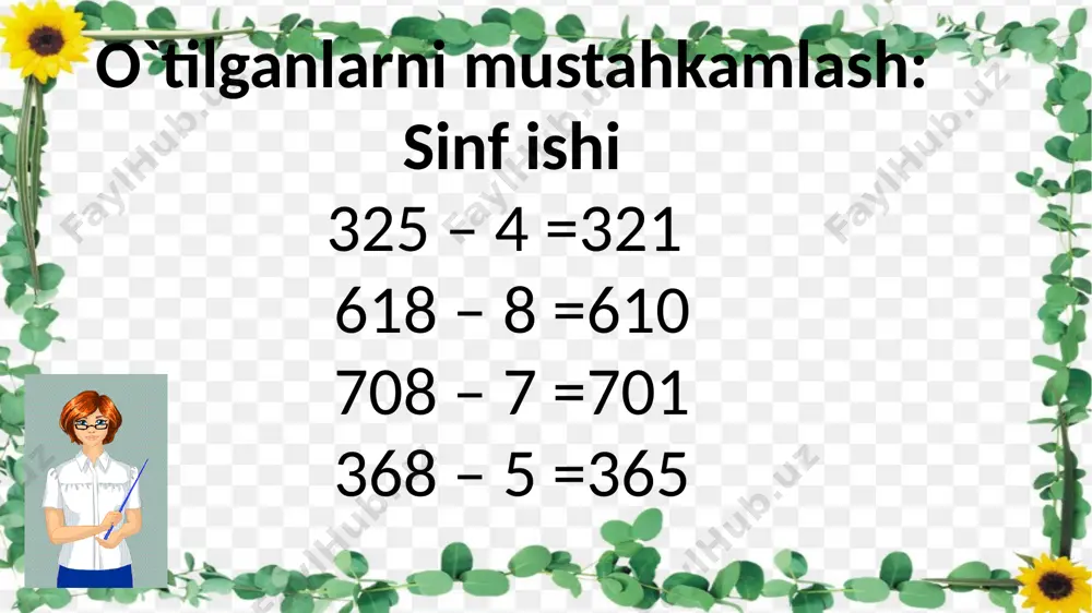 3-sinf.100 ihida sonlarni ayirish usullari.2-mavzu - Page 3
