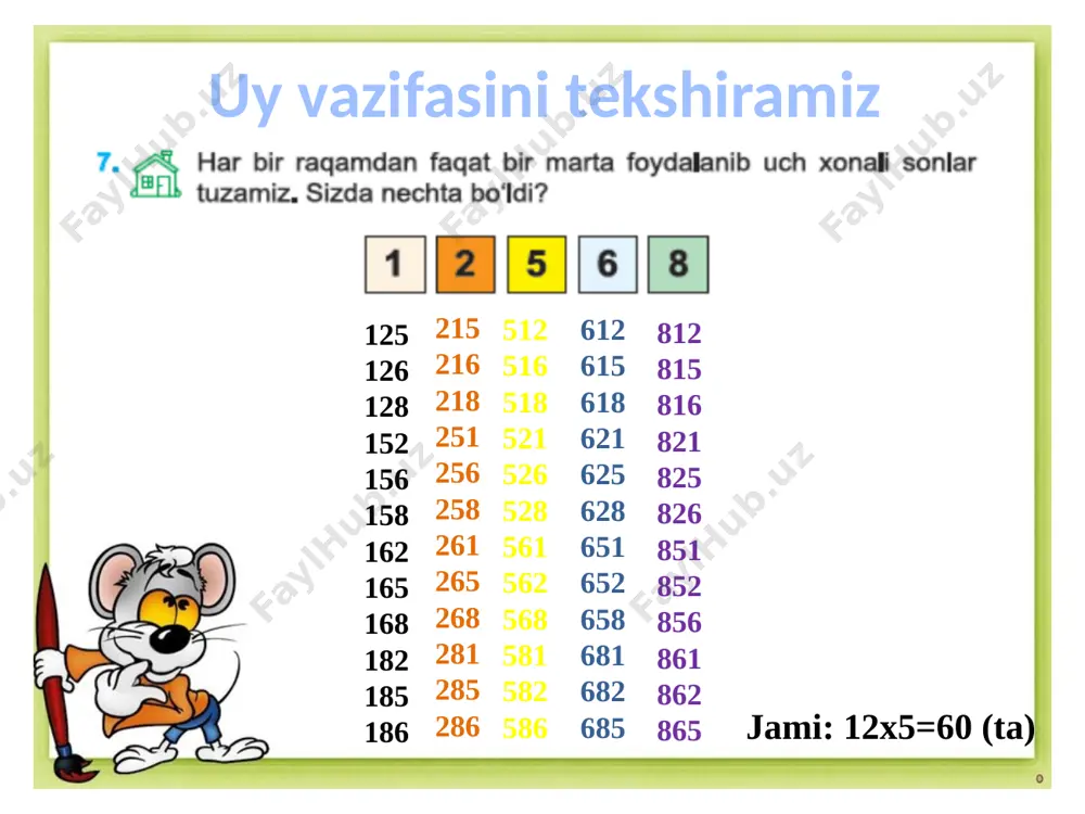 uch xonali sonlar (5-mavzu) - Page 3