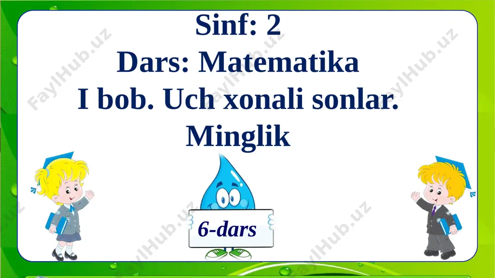 3-sinf.matematika . 6-dars - Page 3