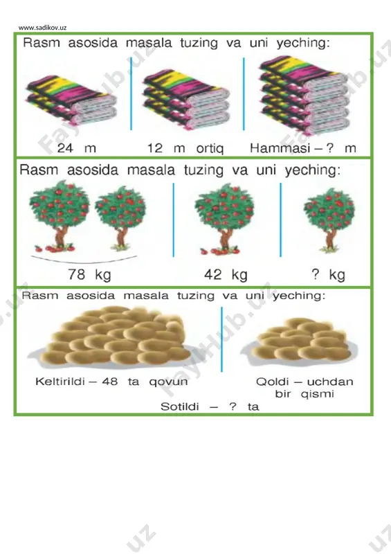3-sinf tarqatma materiallar - Page 3