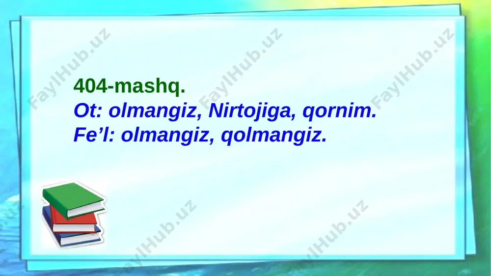 3-sinf ona tili 402 mashk - Page 3