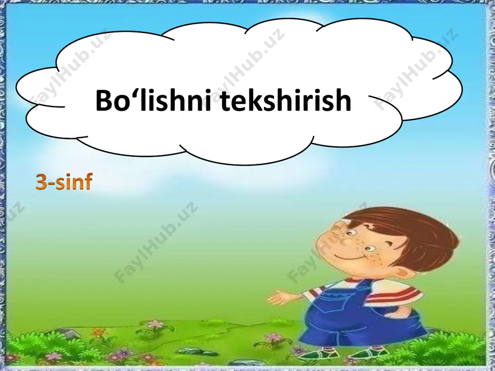 3_sinf_matematika_bo‘lishni tekshirish 3_chorak - Page 3