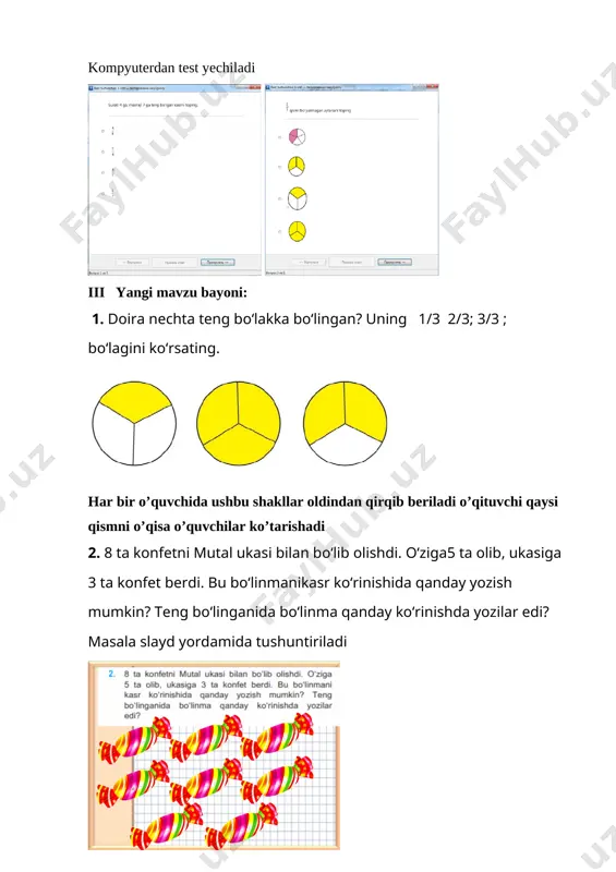 mf image11.png image12.emf tez o’yla,tez yoz! • to’rtdan ikki;uchdan uch;oltidan bir;beshdan ikki;o’ndan besh; • sakkizdan uch; • to’qqizdan yetti; yettidan besh ______microsoft_office_powerpoint3.sldx mustahkamlash tez o’yla,tez yoz! to’rtdan ikki;uchdan uch;oltidan bir;beshdan ikki;o’ndan besh; sakkizdan uch; to’qqizdan yetti; yettidan besh image2.jpeg image1.jpeg image1.png image2.png image3.png image4.png image5.png image6.emf