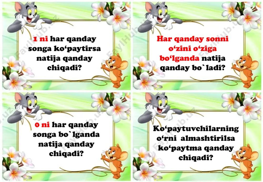 3- sinf matematika tarqatmalar 1-qism - Page 3