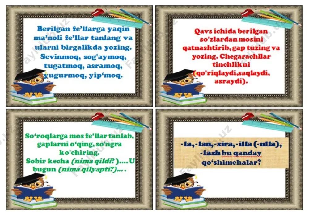 4-chorak 3-ssinf ona tili tarqatma 2021 - Page 3