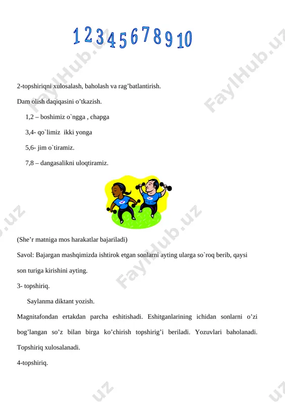 son so`z turkumi yuzasidan takrorlash - Page 3
