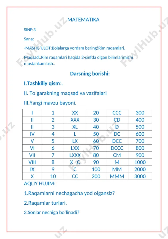hasida barakali ijod qildi hamda "aljabr" (algebra) fani va "algoritm" tushunchasiga asos soldi. "algebra” so'zining o'zi esa uning "kitab al-jabr val-muqobala" (tiklash va qiyoslash kitobi) degan risolasi nomidan olingan. uning arifmetikaga oid risolasi hind raqamlariga asoslangan bo'iib, hozirgi kunda biz foydalanadigan o'nlik pozitsion hisoblash tizimi va shu tizimdagi amallarning yevropada tarqalishiga sabab bo'ldi. olimnining "al-xorazmiy" nisbasi esa "algoritm" shaklida fanda abadiy o'rnashib qoldi. uning xii asrdayoq lotin tiliga tarjima qilingan “zij" (astronomik jadvallar), "hisob al-hind". "quyosh soati haqidagi risola" va boshqa asarlari sharq va g'arb mamlakatlarida o'rta asrlar ilmiy tafakkurining taraqqiyotiga samarali ta'sir ko'rsatdi. [image: abu-ali-ibn-sino] jahon madaniyatiga o’zining ulkan hissasini qo’shgan, tibbiyot ilmini yanada yuqori pog’onaga ko’targan abu ali ibn sino 980-yilda buxoroning afshona qishlog’ida tug’ilgan va 1037-yilda isfahon shahrida vafot etgan. abu ali ibn sino 16-18 yoshlarida mashhur hakim (tabib) darajasiga ko’tarilgan. ibn sinoning yaratgan 450 asaridan bizgacha faqat 160 tasi yetib kelgan. olimning asarlari o’rta asrlarda yevropada …