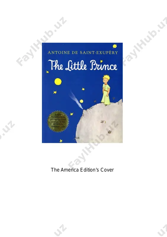 ........60 chapter 22 the little prince encounters a railway switchman .............................................................................66 chapter 23 the little prince encounters a merchant .............68 chapter 24 the narrator and the little prince, thirsty, hunt for a well in the desert...............................................69 chapter 25 finding a well, the narrator and the little prince discuss his return to his planet ............................72 chapter 26 the little prince converses with the snake; the little prince consoles the narrator; the little prince returns to his planet.............................................76 chapter 27 the narrator's afterthoughts...............................84 3 to leon werth i ask the indulgence of the children who may read this book for dedicating it to a grown-up. i have a serious reason: he is the best friend i have in the world. i have another reason: this grown-up understands everything, even books about children. i have a third reason: he lives in france where he is hungry and cold. he needs cheering up. if …