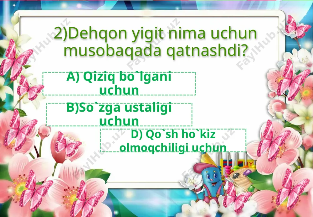 2-sinf.mustahkamlovchi test - Page 3