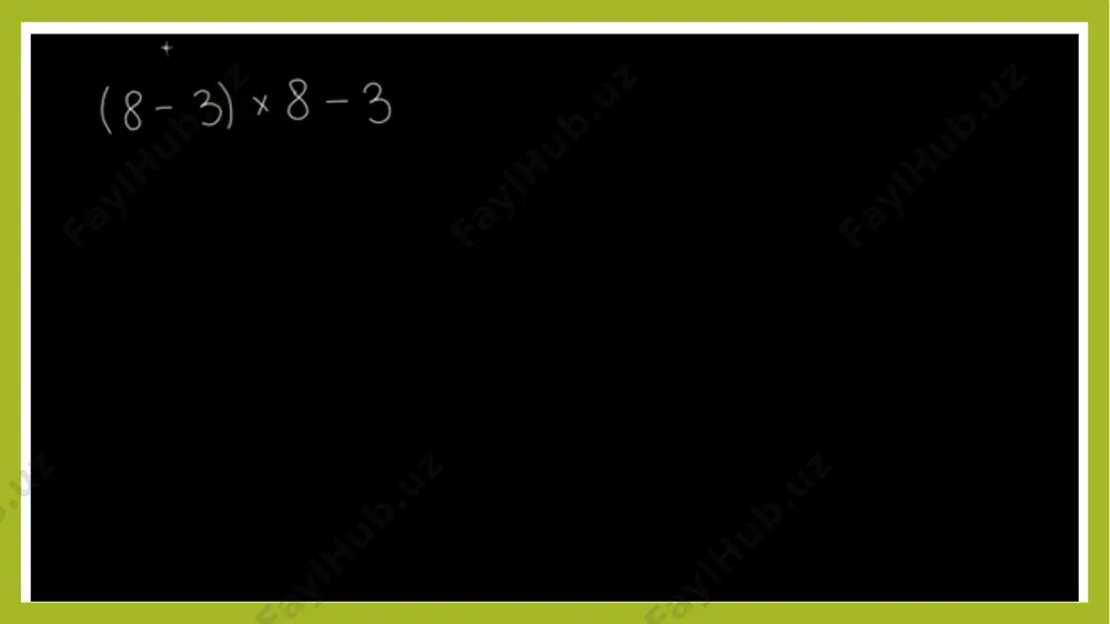 qavsli va qavssiz ifodalar 1-soat - Page 3