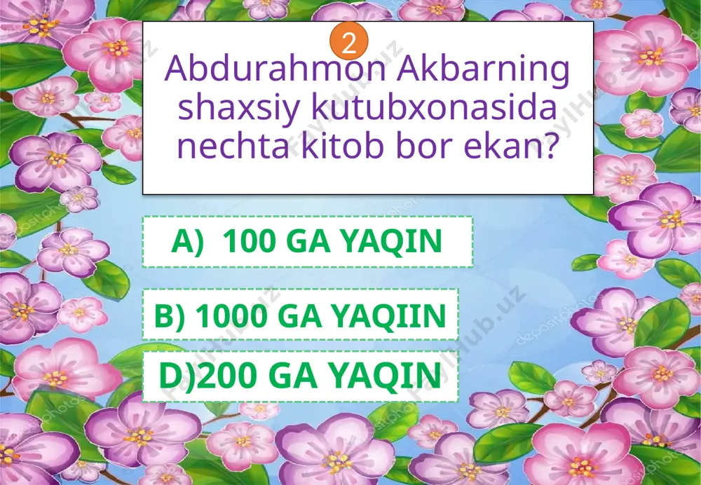 2-sinf mustahkamlovchi test - Page 3