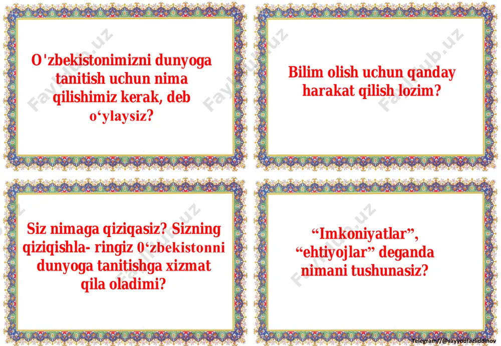 2_sinf_tarbiya_fanidan_tarqatmalar_yillik_2022_2023_o'quv_yili - Page 3