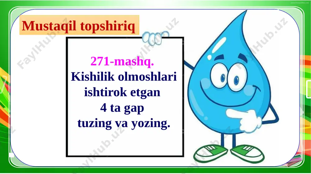 .ona tili. fe_l-so_z turkumi. 272-274-mashqlar - Page 3