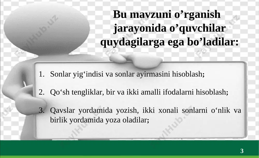 100 lik soni ichida qo'shish va ayirish - Page 3