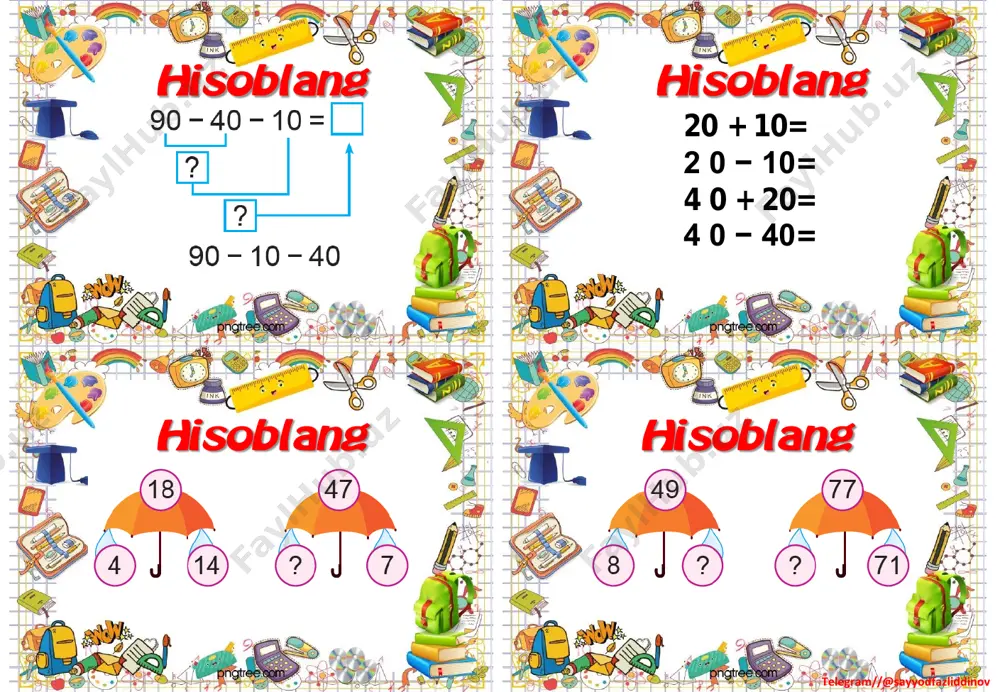 2_sinf_matematika_tarqatmalar_1_chorak_2022_2023_o'quv_yili - Page 3
