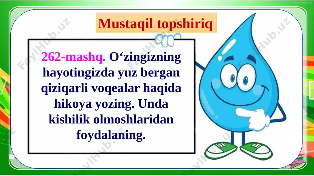 4-sinf.ona tili 263-265- mashq - Page 3
