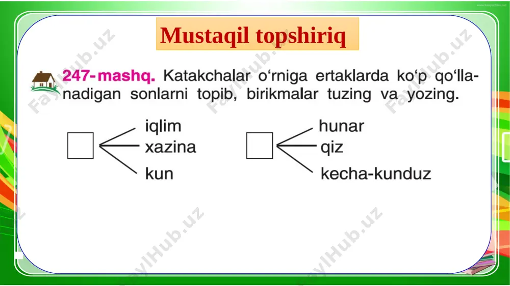 4-sinf.ona tili 248 -250 mashq - Page 3