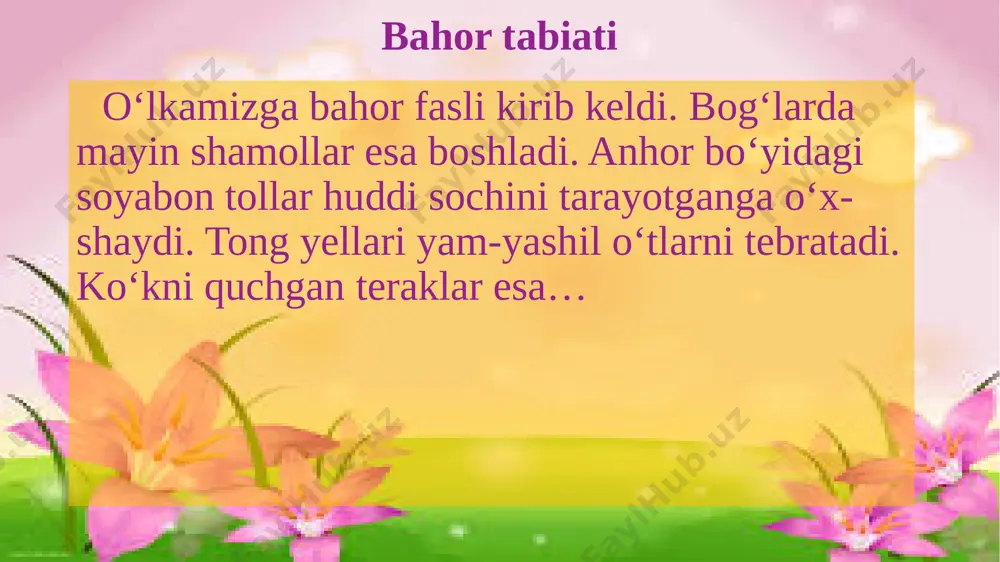 4-sinf o'qish bahor ta'rifida. yusuf xos hojib - Page 3