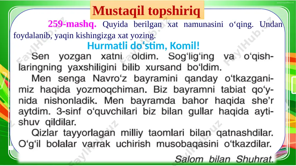 4-sinf.ona tili 260-262- mashq - Page 3