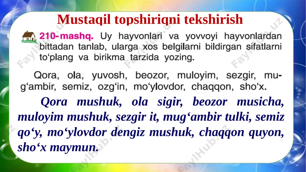 4-sinf.ona tili 211- 213-mashqlar - Page 3