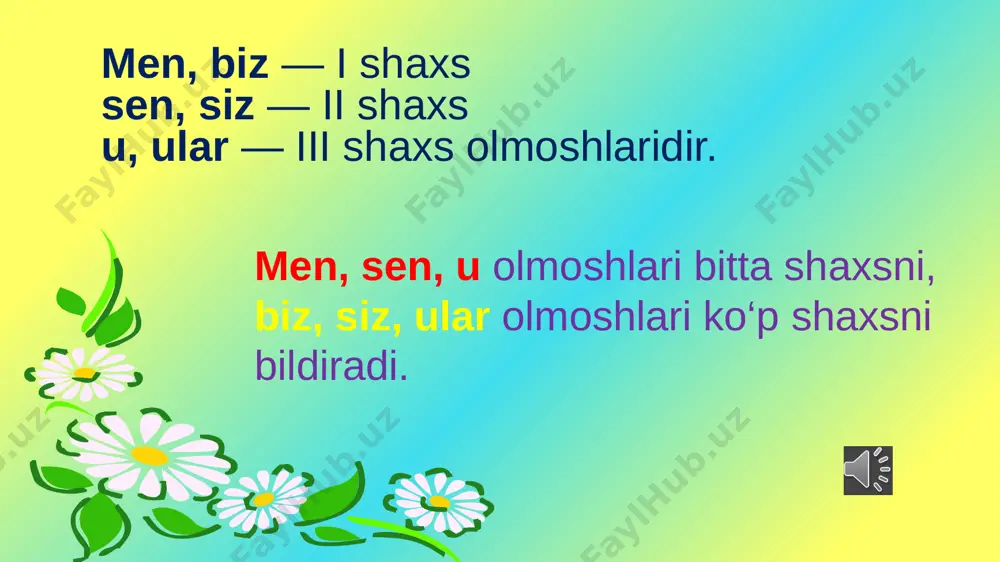 kishilik olmoshlari - Page 3