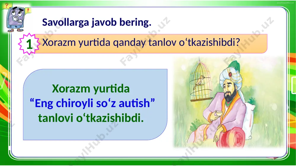 2-sinf.ona tili. 166-dars - Page 3