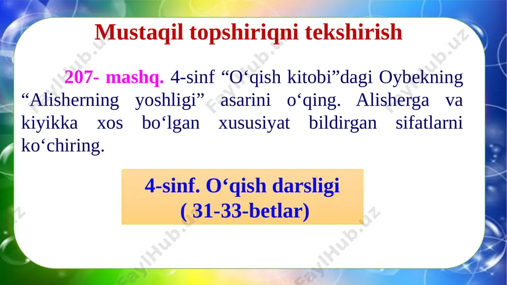 4-sinf.ona tili 208- 210-mashqlar - Page 3